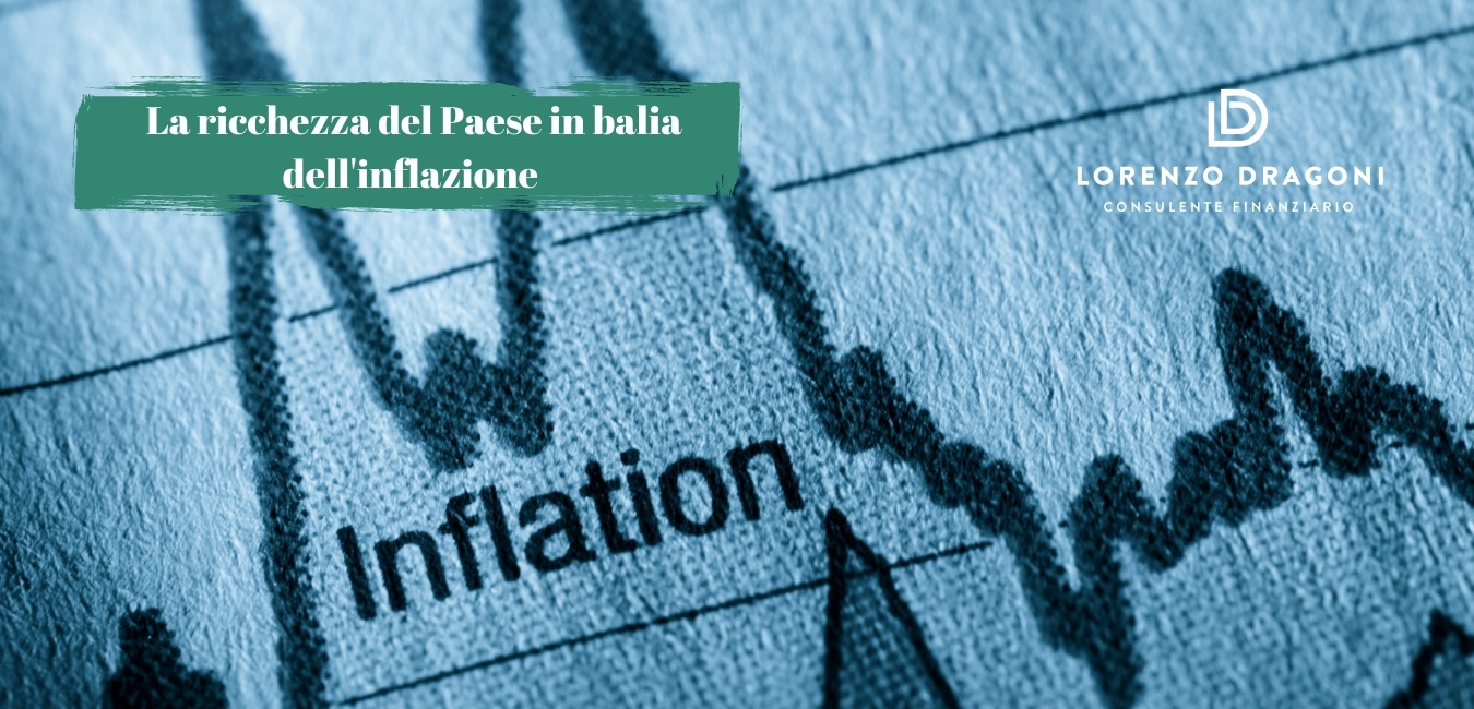 La ricchezza del Paese in balia dell'inflazione